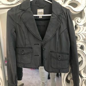 Charcoal blazer